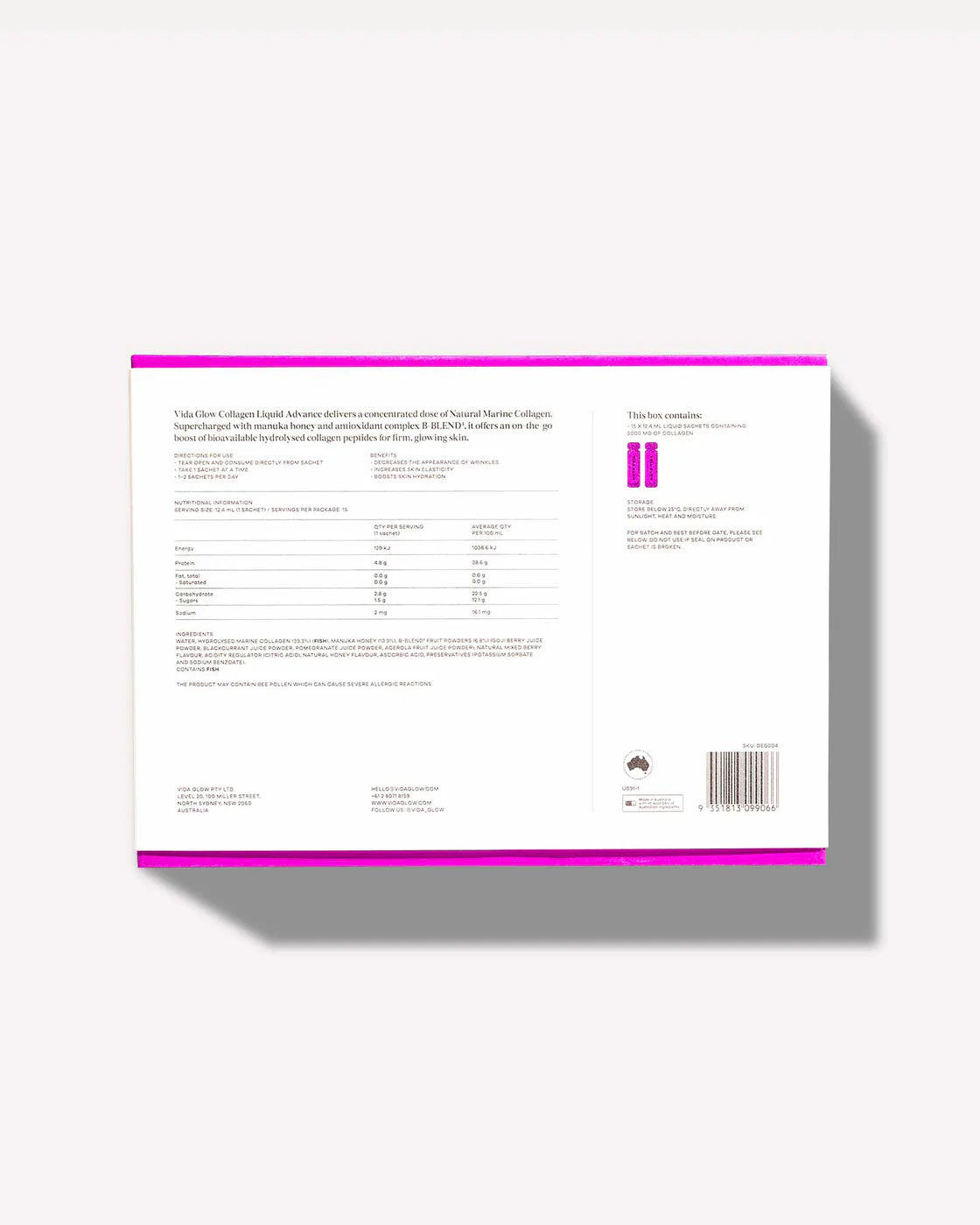 Collagen Liquid Advance Vida Glow