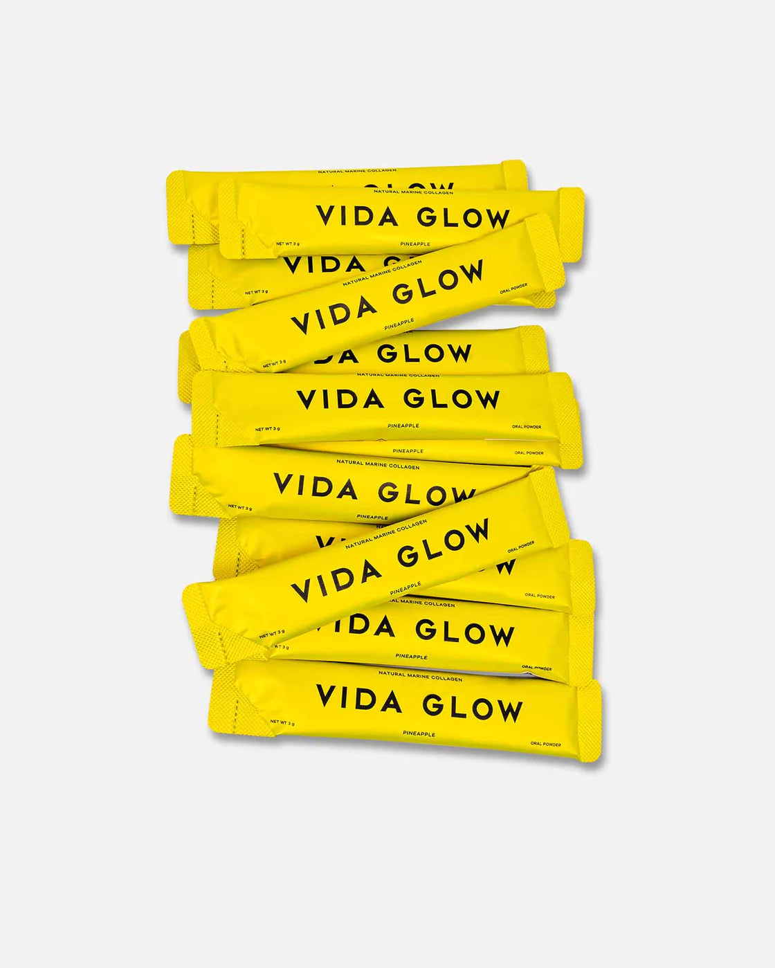 Pineapple Natural Marine Collagen Sachets Vida Glow