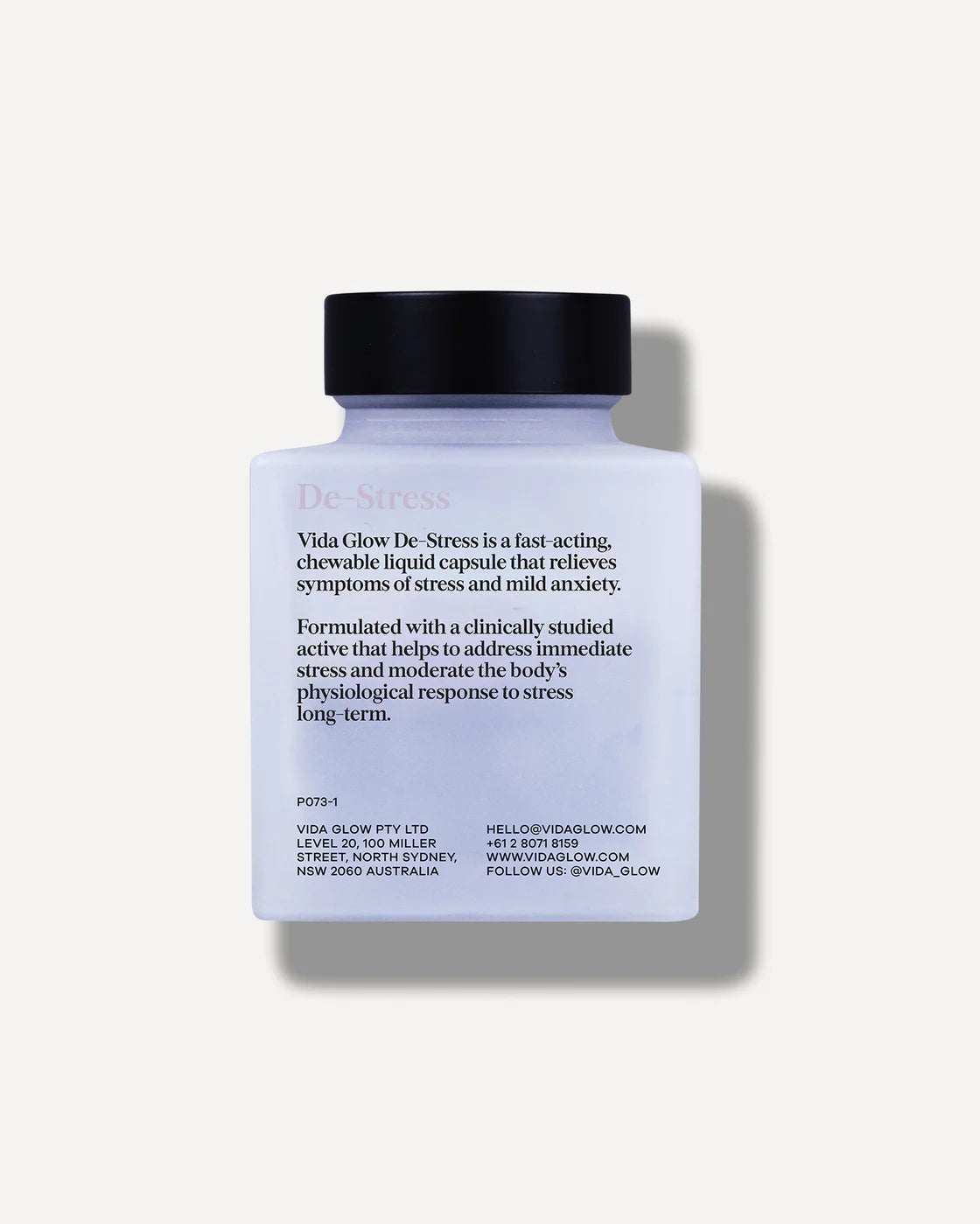 Womens Health De-Stress Capsules Vida Glow